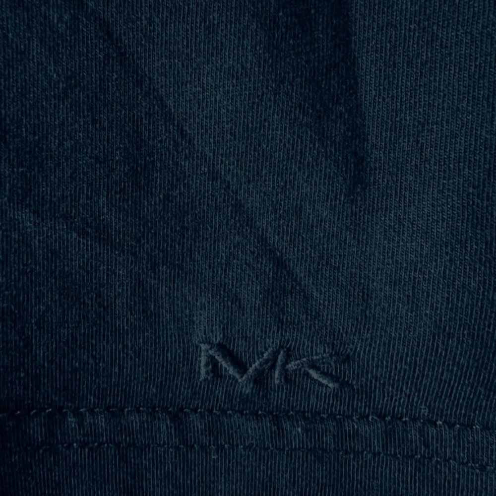 Michael Kors Men's Short Sleeve Collared Shirt Navy Blue, Size S - Picture 5 of 6